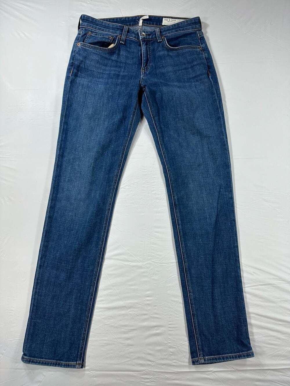 Rag & Bone Dre Low-Rise Slim Boyfriend Jeans Size 25